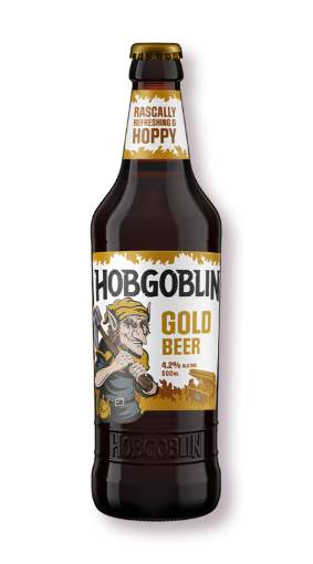 Picture of N-*PIVO HOBGOBLIN 0.50L GOLD -8/1-  4.2%ALC BOCA 126#