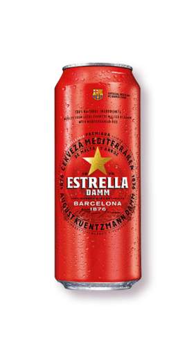 Picture of *PIVO ESTRELLA DAMM 0.50L -24/1-  4.6%ALC LIMENKA