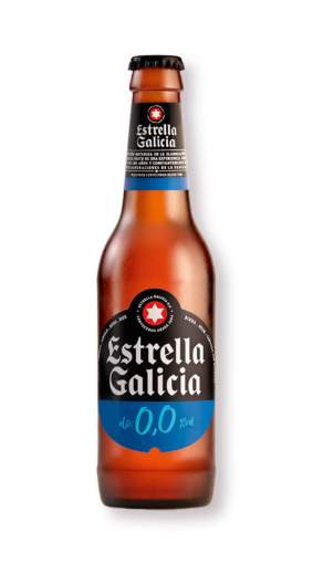 Picture of *PIVO ESTRELLA GALICIA 0.33L BEZ ALKOHOLA -24/1- BOCA