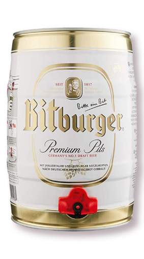 Picture of PIVO BITBURGER 5L SVIJETLO BAČVA