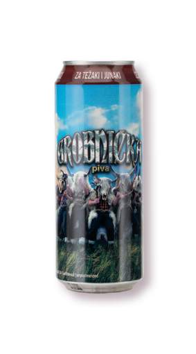 Picture of *PIVO LD GROBNIČKO 0.50L -20/1-  4,8%ALC LAGER LIMENKA