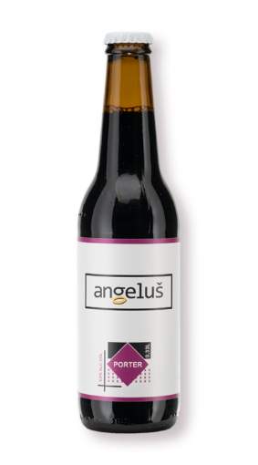 Picture of *PIVO ANGELUŠ 0.33L PORTER -24/1-  6.5%ALC CHOLOLATE & VANILLA PORTER