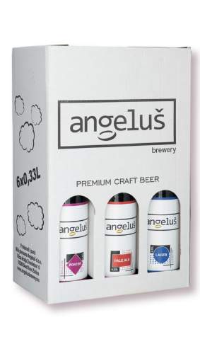 Picture of *PIVO ANGELUŠ 0.33L 6-PACK