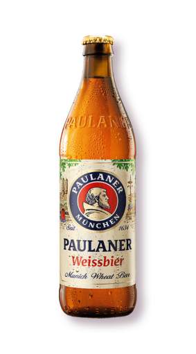 Picture of N-*PIVO PAULANER HEFE WEISSBIER 0.50L -20/1-  PŠENIČNO BOCA