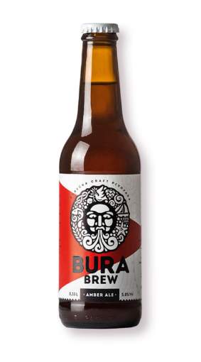 Picture of *PIVO BURA BREW 0.33L RED SAND ALE -24/1-  AMBER
