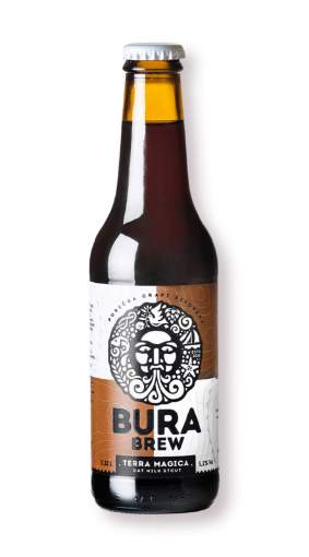 Picture of *PIVO BURA BREW TERRA MAGICA 0.33L  -24/1-  STOUT