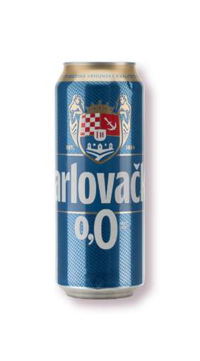 Picture of N-*PIVO KARLOVAČKO 0.50L 0.0% -24/1-  LIMENKA