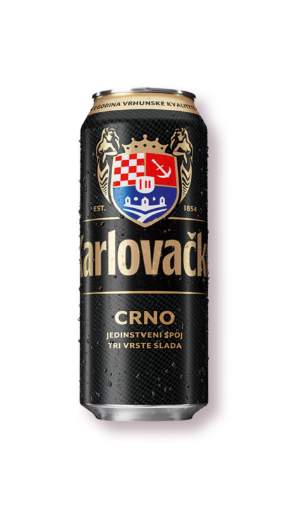 Picture of N-*PIVO KARLOVAČKO 0.50L CRNO -24/1-  LIMENKA