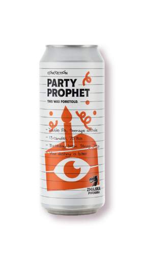 Picture of *PIVO ZMAJSKA 0.50L PARTY PROPHET -24/1-  8.3%ALC DOUBLE IPA LIM