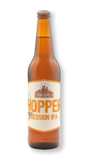 Picture of *PIVO CRAFTER'S HOPPER 0.50L -20/1-  4.2%ALC SESSION IPA BOCA