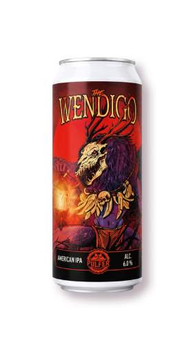 Picture of *PIVO PULFER 0.50L THE WENDIGO -24/1- 6.9%ALC AMERICAN IPA