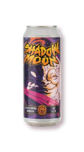 Picture of *PIVO PULFER 0.50L SHADOW MOON -24/1- 6.7%ALC BROWN IPA LIM