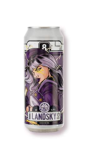 Picture of *PIVO PULFER 0.50L LANDSKY SESSION IPA -24/1-  4.9%ALC LIMENKA