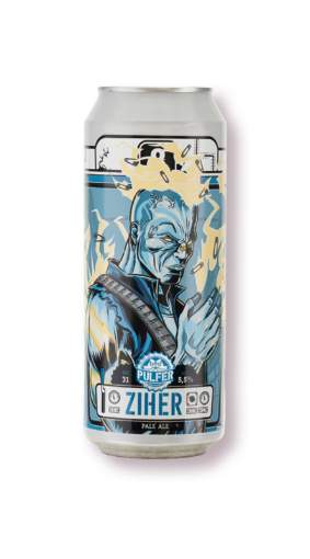 Picture of *PIVO PULFER 0.50L ZIHER -24/1-  5.2%ALC PALE ALE LIMENKA