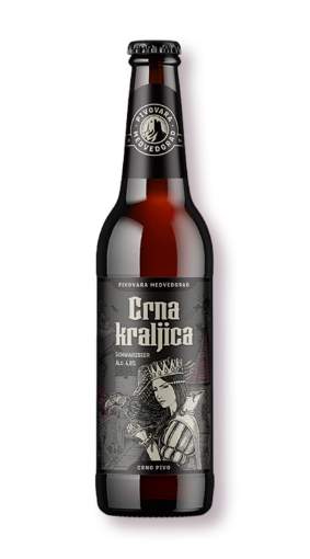 Picture of *PIVO MEDVEDGRAD 0.50L CRNA KRALJICA -20/1-  CRNO LAGER