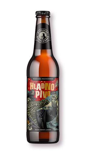 Picture of N-*PIVO MEDVEDGRAD 0.50L HLADNO PIVO -20/1-  4.1%ALC IPL