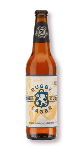 Picture of N-*PIVO MEDVEDGRAD 0.50L RUGBY -20/1-  4.3%ALC LAGER