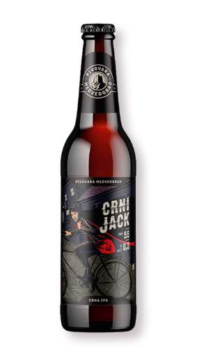 Picture of *PIVO MEDVEDGRAD 0.50L CRNI JACK -20/1-  6.3%ALC CRNA IPA