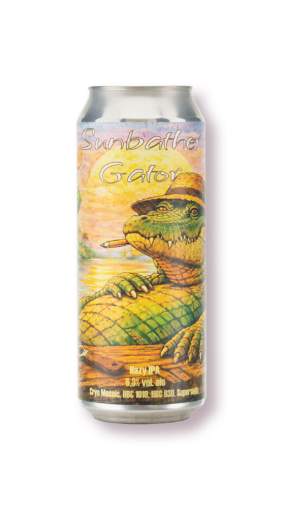 Picture of *PIVO PIVIONICA 0.50L SUNBATHER GATOR -20/1- 6.3%ALC HAZY IPA