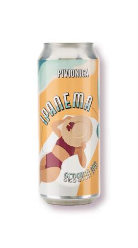 Picture of *PIVO PIVIONICA 0.50L IPANEMA -20/1-  4%ALC SESSION IPA LIMENKA