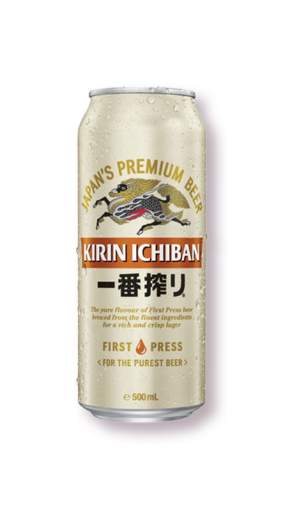Picture of *PIVO KIRIN ICHIBAN 0.50L PALE LAGER -24/1-  5%ALC LIMENKA