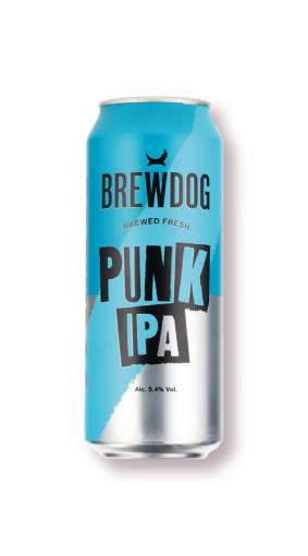 Picture of *PIVO BREWDOG PUNK IPA 0.50L -24/1-  5.4%ALC LIMENKA