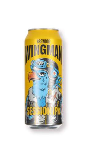 Picture of *PIVO BREWDOG 0.50L WINGMAN -24/1- SESSION IPA LIM