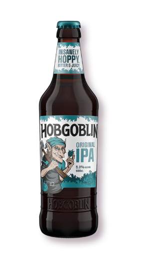 Picture of N-*PIVO HOBGOBLIN 0.50L IPA -8/1-  5%ALC BOCA 126#