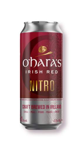 Picture of *PIVO O'HARA'S 0.44L IRISH RED NITRO -24/1-  4.3%ALC LIMENKA