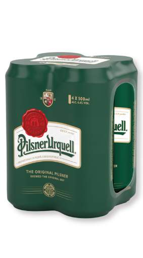 Picture of N-*PIVO PILSNER 0.50L 4-PACK -6/1-  LIMENKA