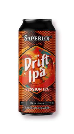 Picture of *PIVO SAPERLOT DRIFT IPA 0.50L -24/1-  4.2%ALC IPA