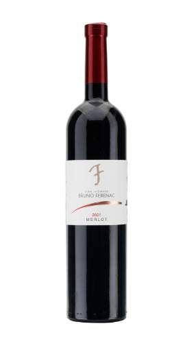 Picture of *MERLOT FERENAC BRUNO 2021 0,75L SUHO  -6/1