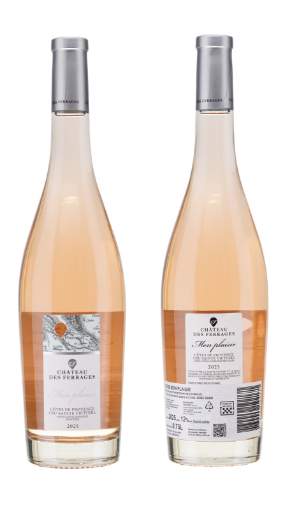 Picture of *ROSE MON PLAISIR BIO 0.75L 2025. CHAPOUTIER