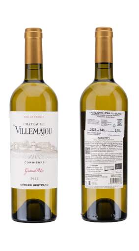 Picture of *CHATEAU VILLEMAJOU GD VIN BIJELO 0.75L 2022. G.BERTRAND -6/1-