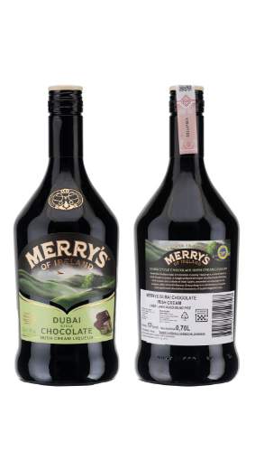 Picture of *LIKER DUBAI STYLE CHOCOLATE 0,7L IRISH CREAM MERRYS -6/1- 17%