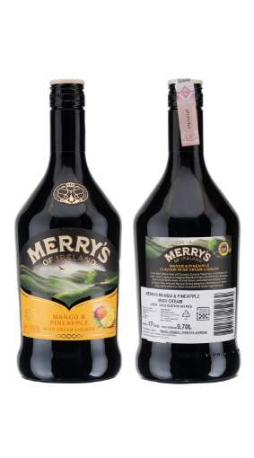 Picture of *LIKER MANGO & PINEAPPLE 0,7L IRISH CREAM MERRYS -6/1- 17%