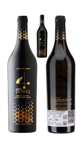 Picture of *MUSCAT OF TYRNAVOS - ASSYRTIKO 4 GEN. KATSAROS  0,75L ZOZP 6/1