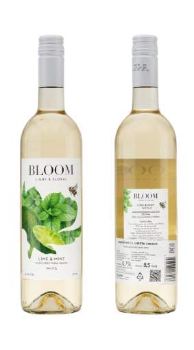 Picture of *BLOOM WHITE LIMETA & MENTA 0.75L -6/1-