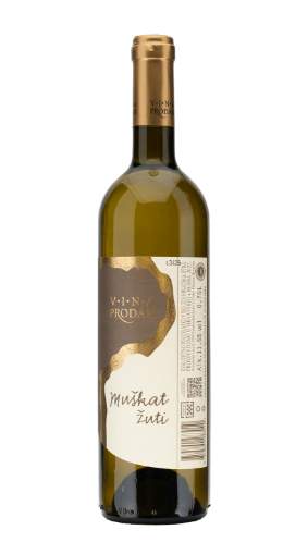 Picture of *MUŠKAT ŽUTI PRODAN 0.75L KV POLUSLATKO 2025 -6/1-