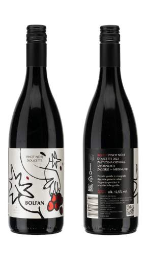 Picture of *PINOT CRNI DOUCETTE BOLFAN 0.75L ZOI 2023 -6/1-