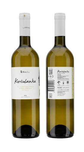 Picture of *KORČULANKA BLATO 1902 BIJELO 0.75L KV SUHO 2025 -6/1-