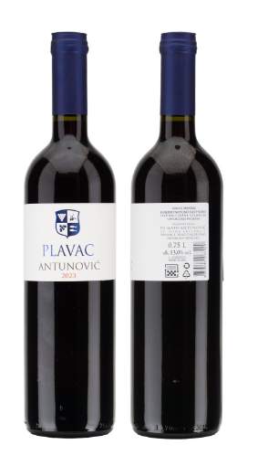 Picture of *PLAVAC ANTUNOVIĆ 0.75L  13% KV SUHO 2023 -6/1-