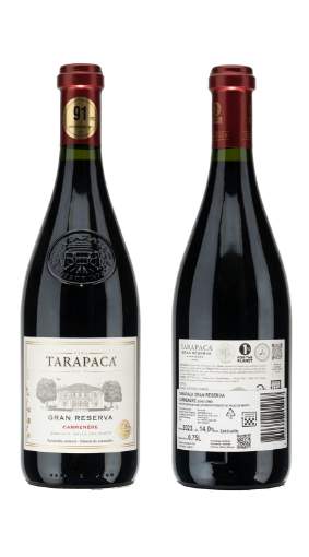 Picture of *CARMENERE GRAN RESERVA TARAPACA 0.75L ZP SUHO 2023 -6/1-
