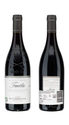 Picture of *FACELIE CHATEAUNEUF DU PAPE ROUGE 0,75L 2020. BIODY CHAPOUTIER