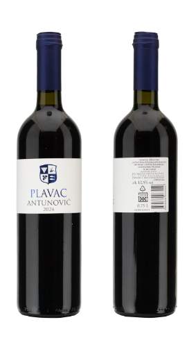 Picture of *PLAVAC ANTUNOVIĆ 0.75L  13% KV SUHO 2024 -6/1-