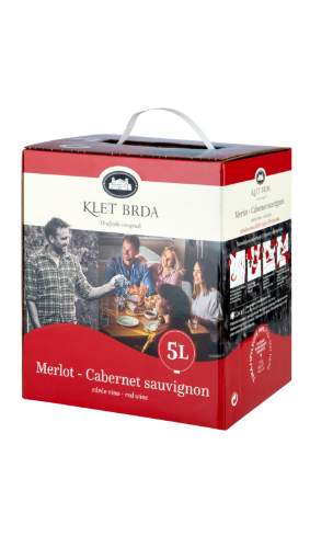 Picture of MERLOT - CABERNET GORIŠKA 5L SUHO 2023 -4/1-
