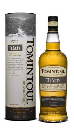 Picture of *WHISKY TLATH SINGLE MALT TOMINTOUL 0,7L 40% 6/1