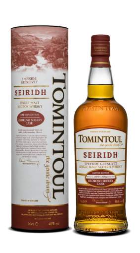 Picture of *WHISKY SEIRIDH SINGLE MALT TOMINTOUL 0,7L 40% 6/1