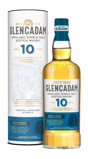 Picture of *WHISKY 10 YO SINGLE MALT GLENCADAM 0,7L 46% 6/1