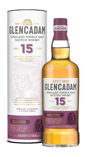 Picture of *WHISKY 15 YO SINGLE MALT GLENCADAM 0,7L 46% 6/1